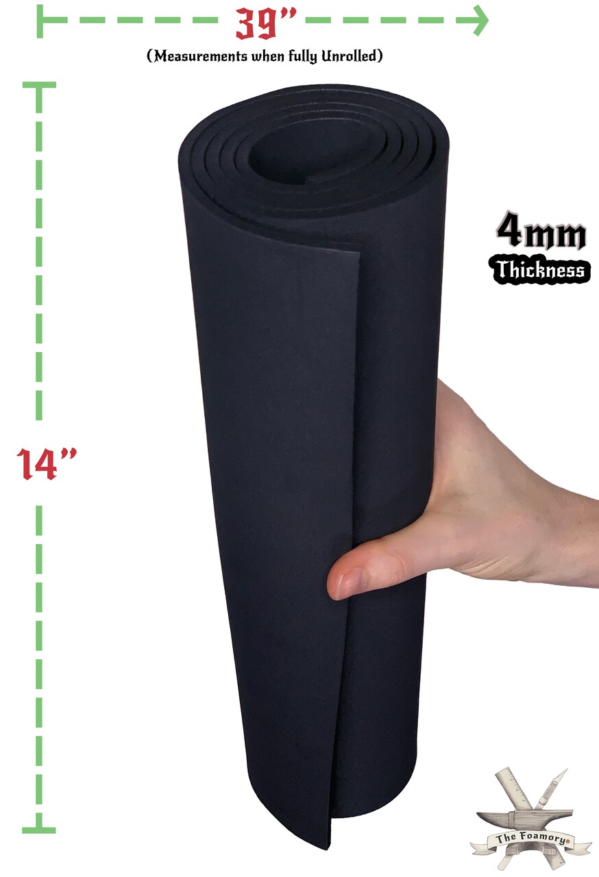 EVA Foam Cosplay | 14" x 39" Sheet | Ultra High Density 85kg/m3 | by The Foamory